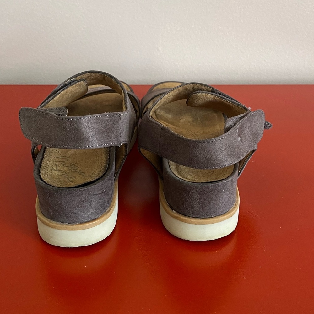 Natural Soul Kaila Strappy Heeled Sandals, good pre-loved condition,doublestraps - Picture 4 of 11